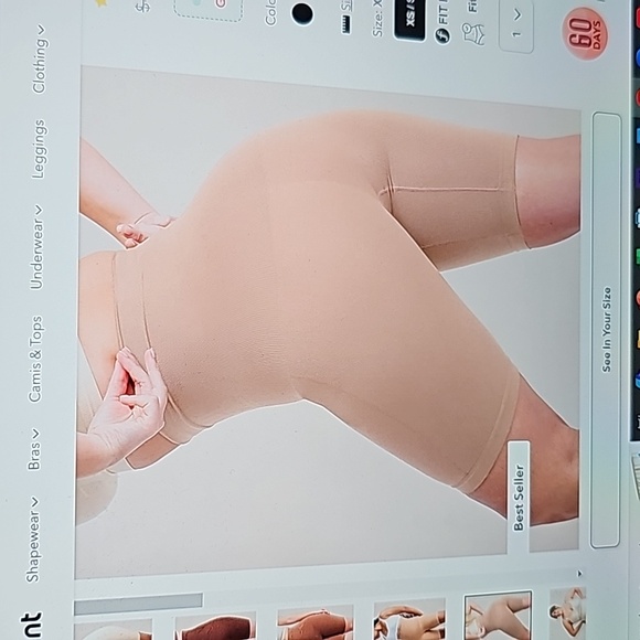 NWOT Shapermint Shaper Shorts - Picture 3 of 3